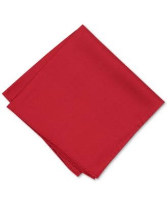 Alfani Mens Solid Pocket Square