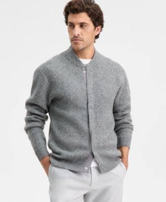 Mens Elevated Bomber Sweater